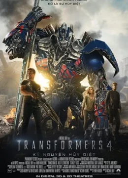 Xem Phim Robot Đại Chiến 4: Kỷ Nguyên Hủy Diệt Vietsub HD Online