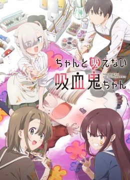 Xem Phim Cô Ma Cà Rồng Nhỏ Bé Không Thể Hút Đúng Cách (Chanto Suenai Kyuuketsuki-chan) Vietsub HD Online